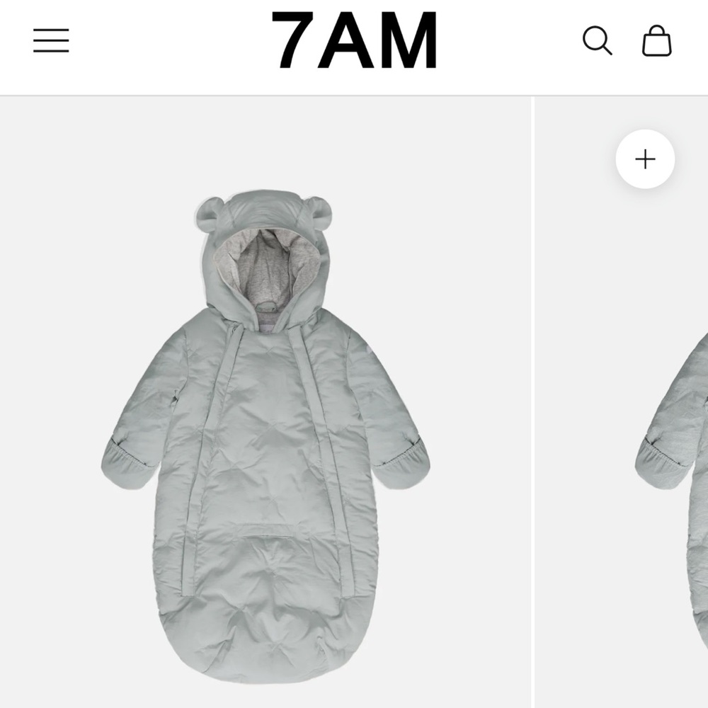 7am Bunting Bébé NWT
